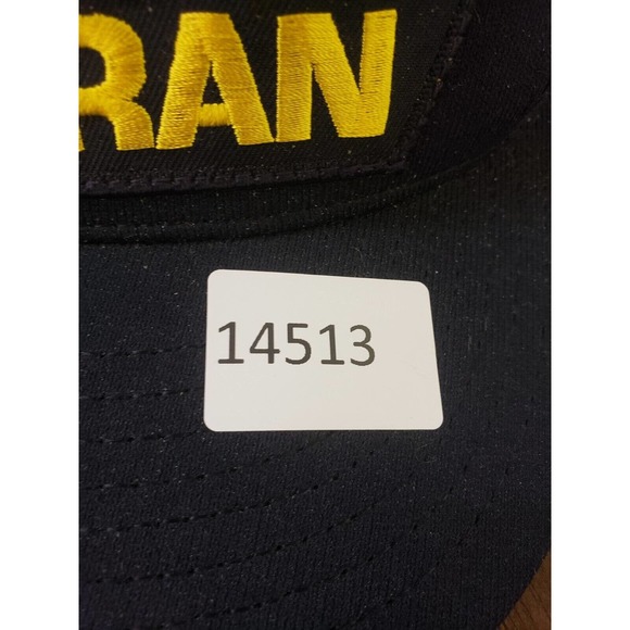 VINTAGE Korea Veteran Hat Mens Black Snapback One Size Adjustable War Logo USA - Picture 8 of 8